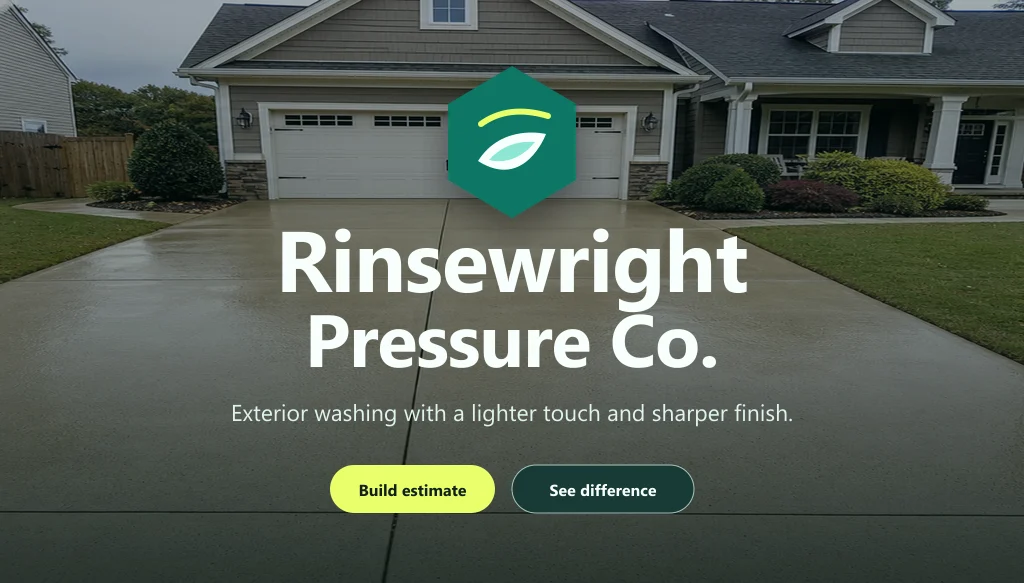 Rinsewright Pressure Co. website